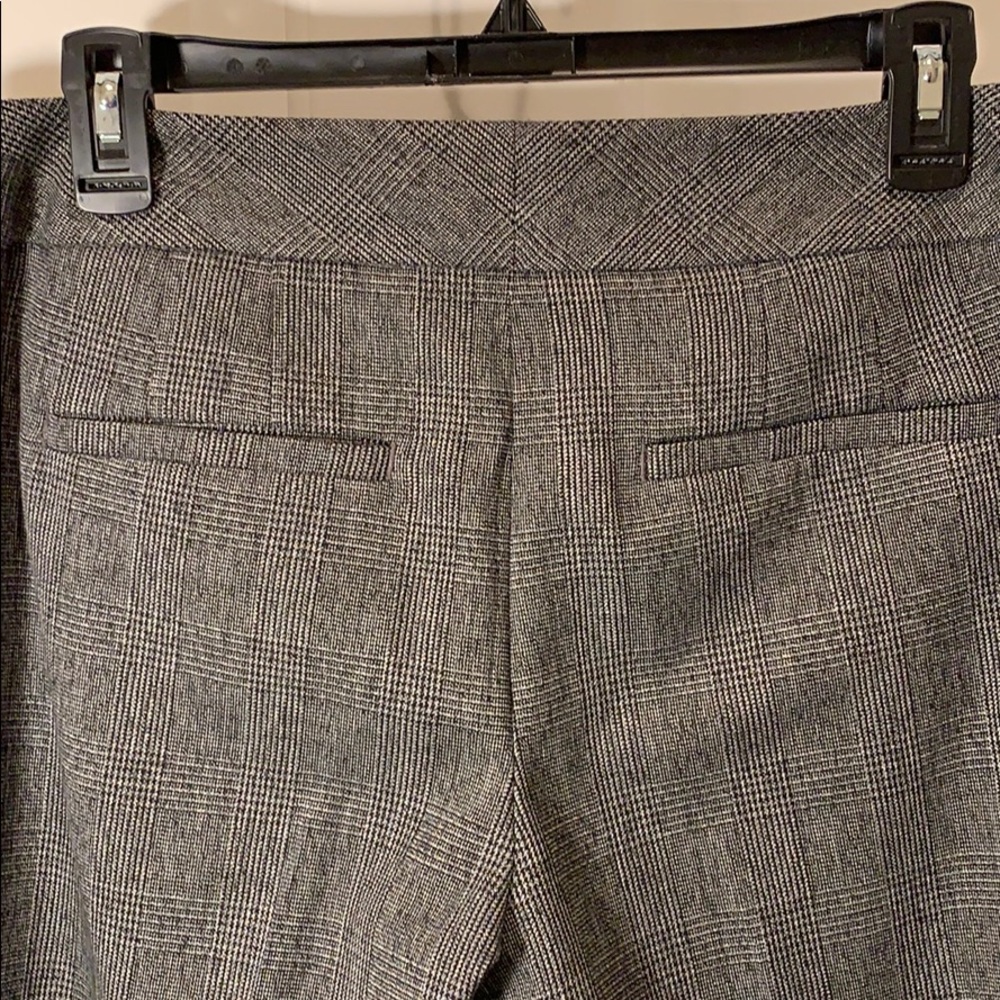 WHBM Legacy Modern Boot Gray Plaid Trousers - Picture 4 of 6